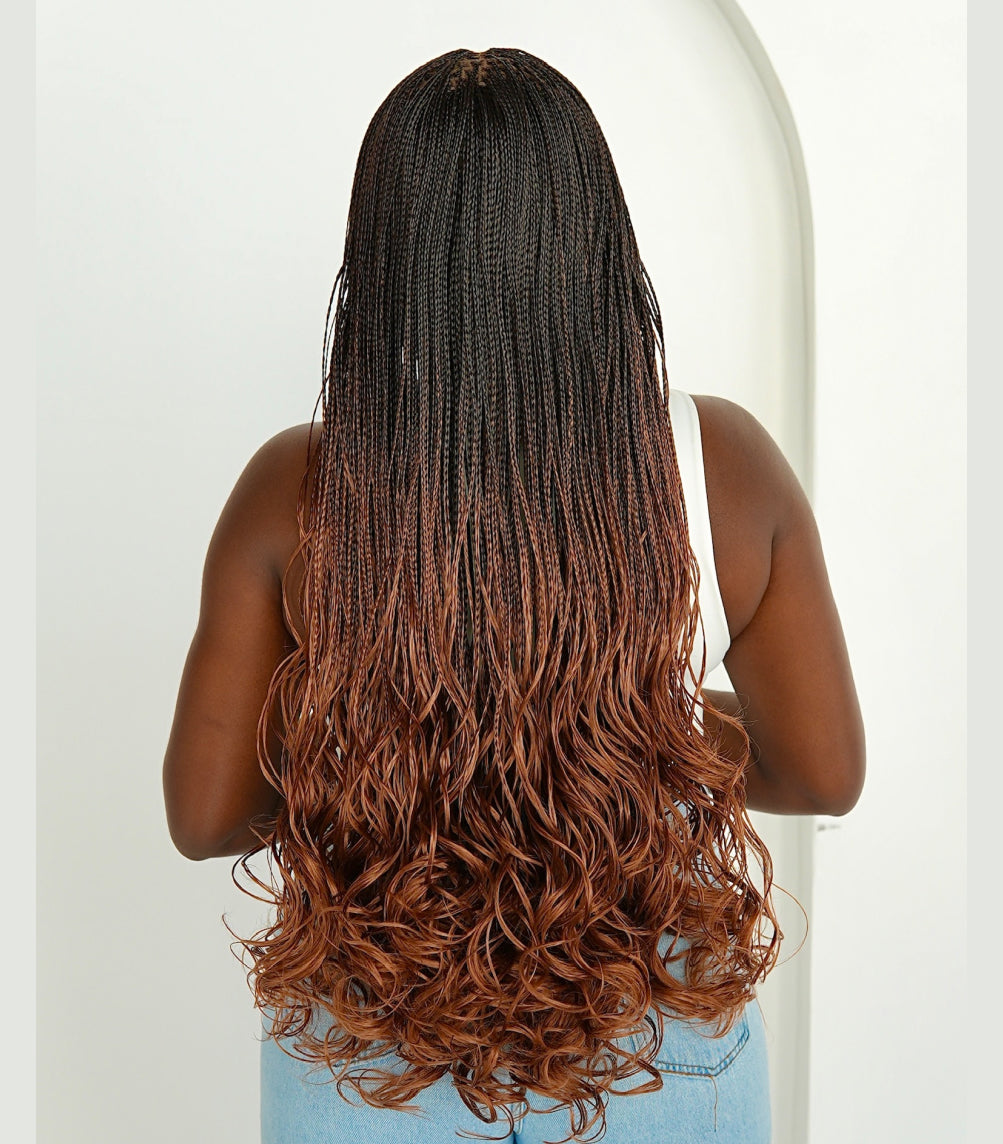 Curly Sensation 13x6 Braided Wig