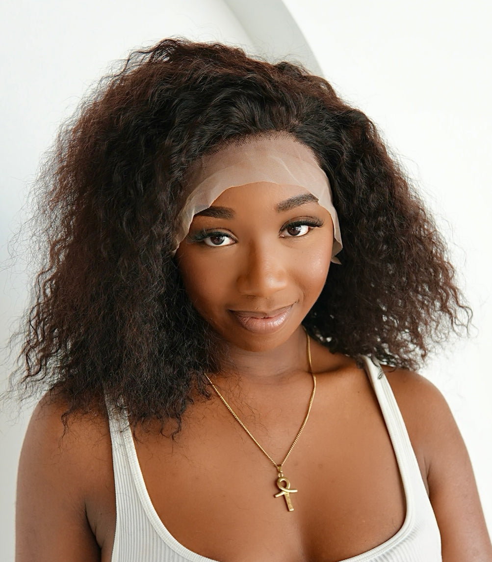 Frontal Wig Cap - Curly